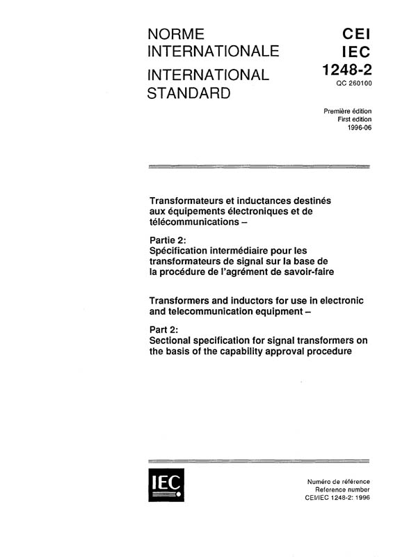 Cover IEC 61248-2:1996